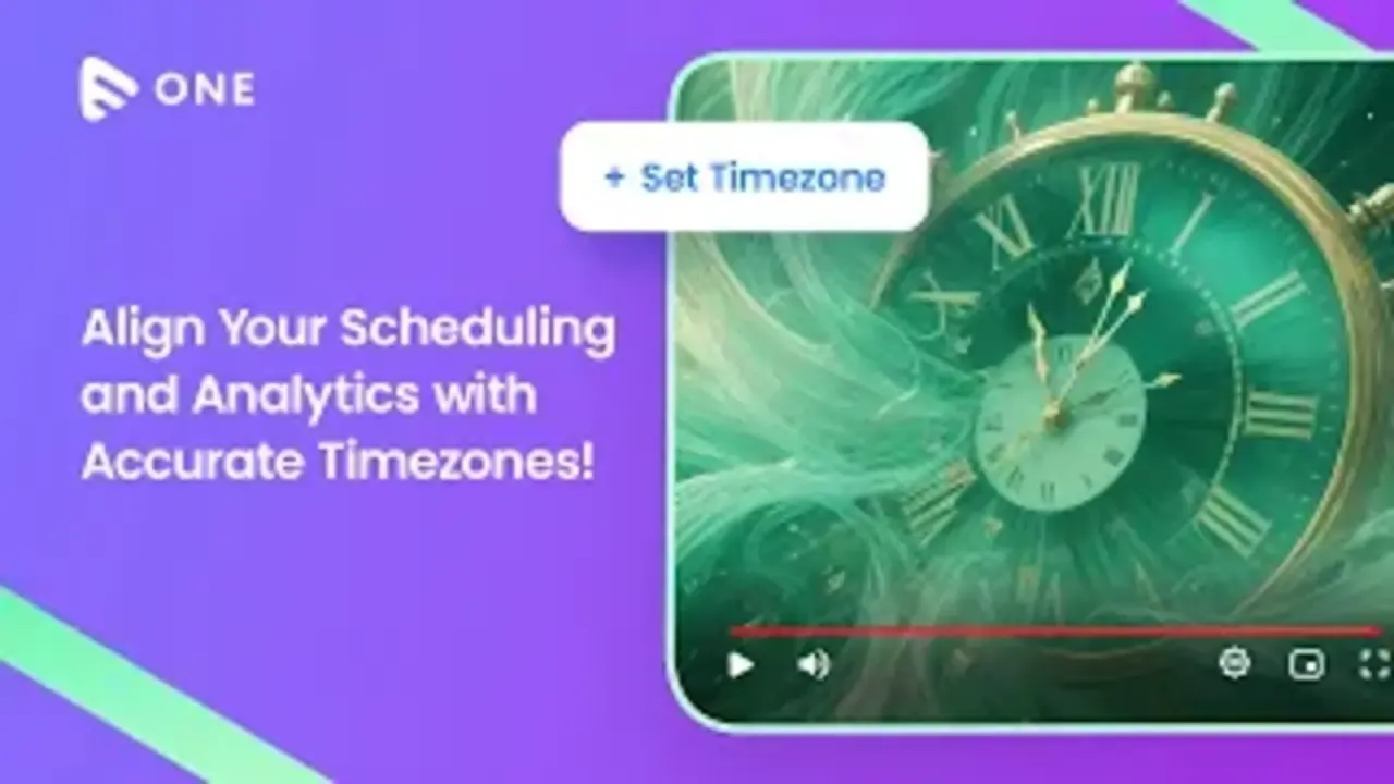 Time Default Default Timezone feature for easier scheduling